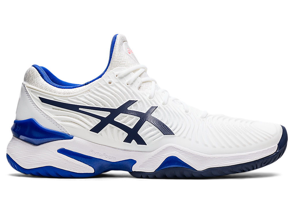 Asics Court Ff 2 Tenisove Tenisky Damske Biele Modre | 9524-NITGJ