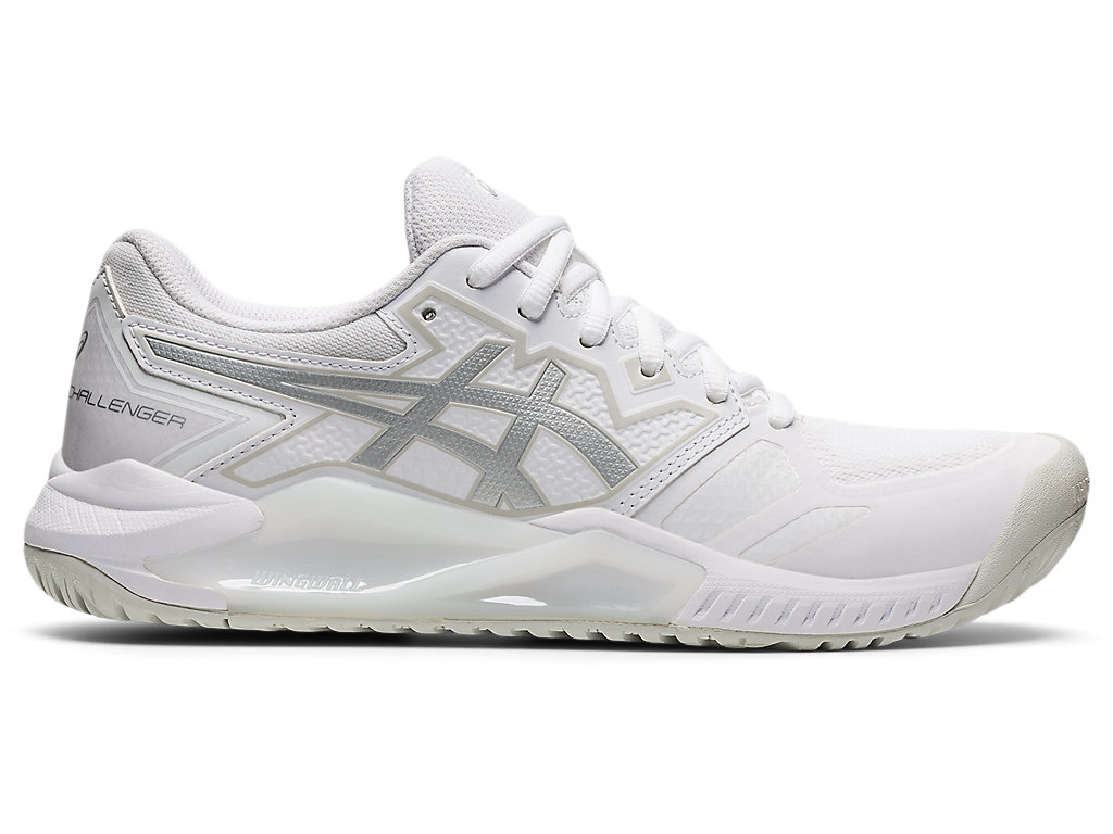 Asics Gel-Challenger 13 Tenisove Tenisky Damske Biele Strieborne | 7605-ZOBQV