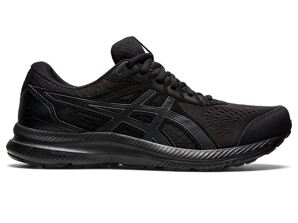 Asics Gel-Contend 8 Running Shoes Panske Čierne Siva | 5734-TGVEZ