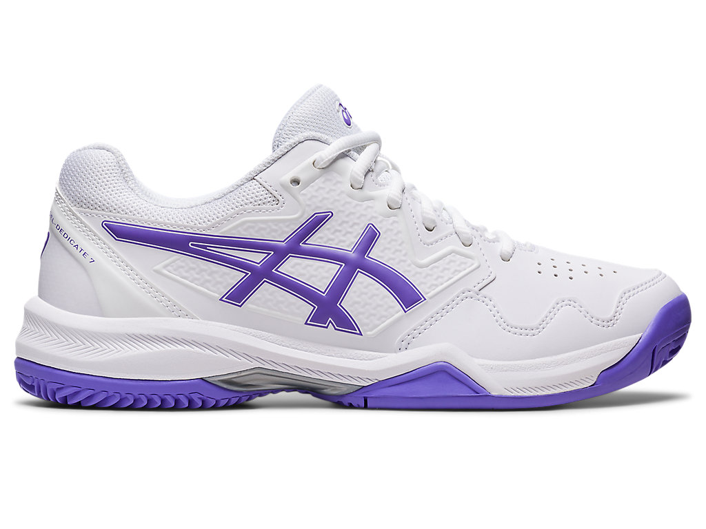 Asics Gel-Dedicate 7 Clay Tenisove Tenisky Damske Biele | 3072-GWAUQ