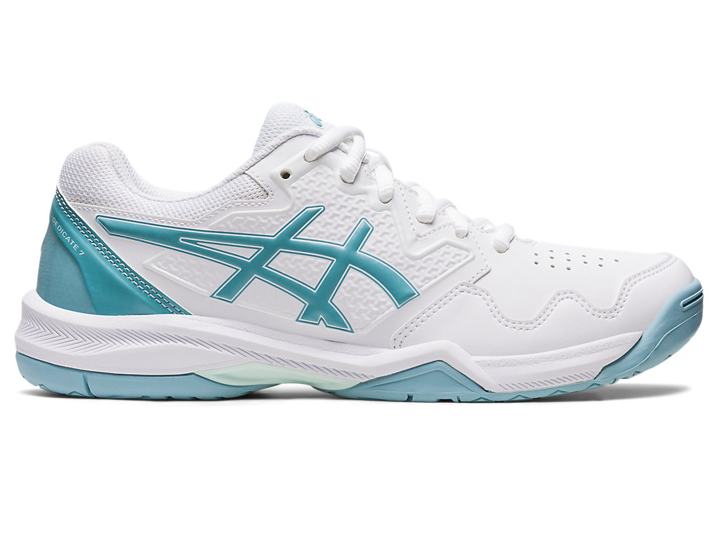 Asics Gel-Dedicate 7 Tenisove Tenisky Damske Biele Modre | 6405-CDPRU