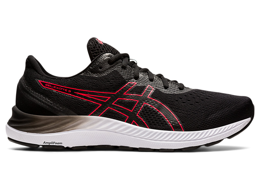 Asics Gel-Excite 8 Vychadzkove Topanky Panske Čierne Červené | 0173-QVRUZ