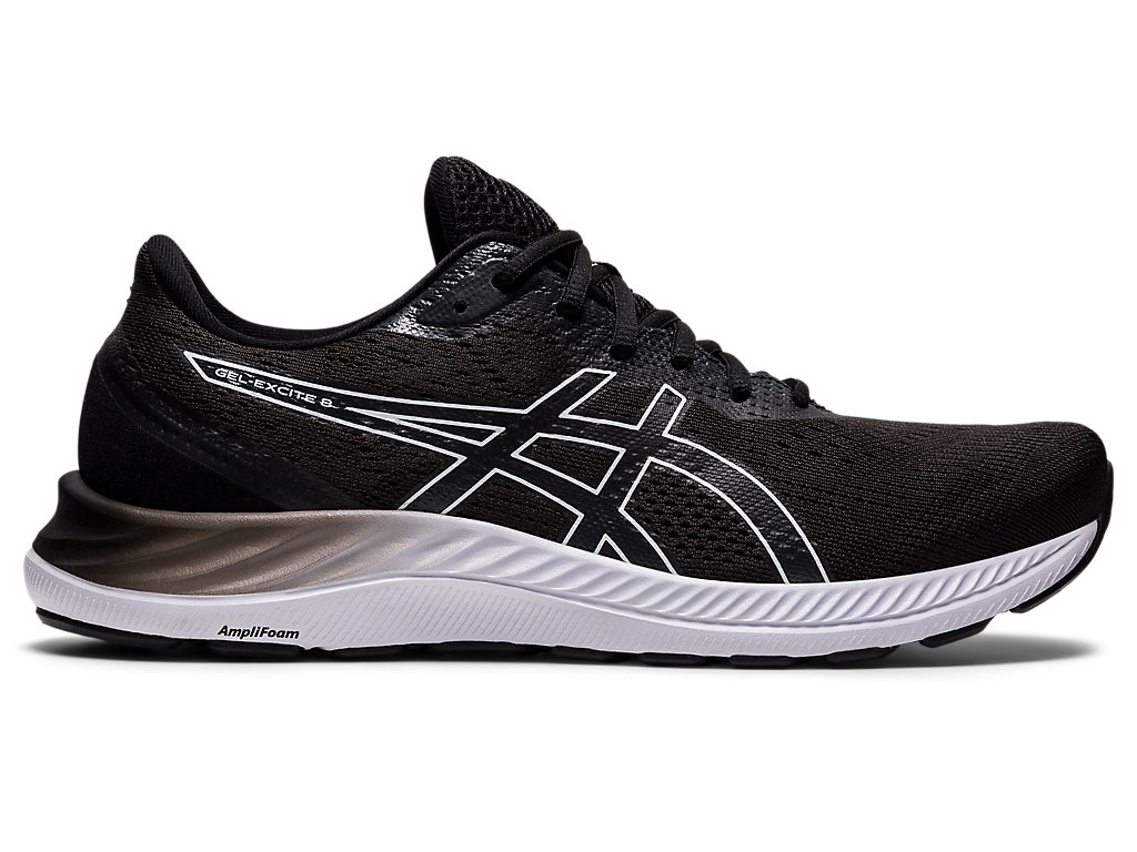 Asics Gel-Excite 8 Vychadzkove Topanky Panske Čierne Biele | 8307-GBCSO