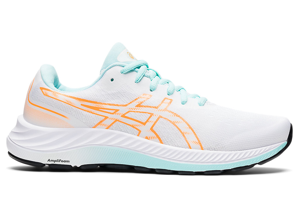 Asics Gel-Excite 9 Vychadzkove Topanky Damske Biele Oranžové | 3724-DAIWZ