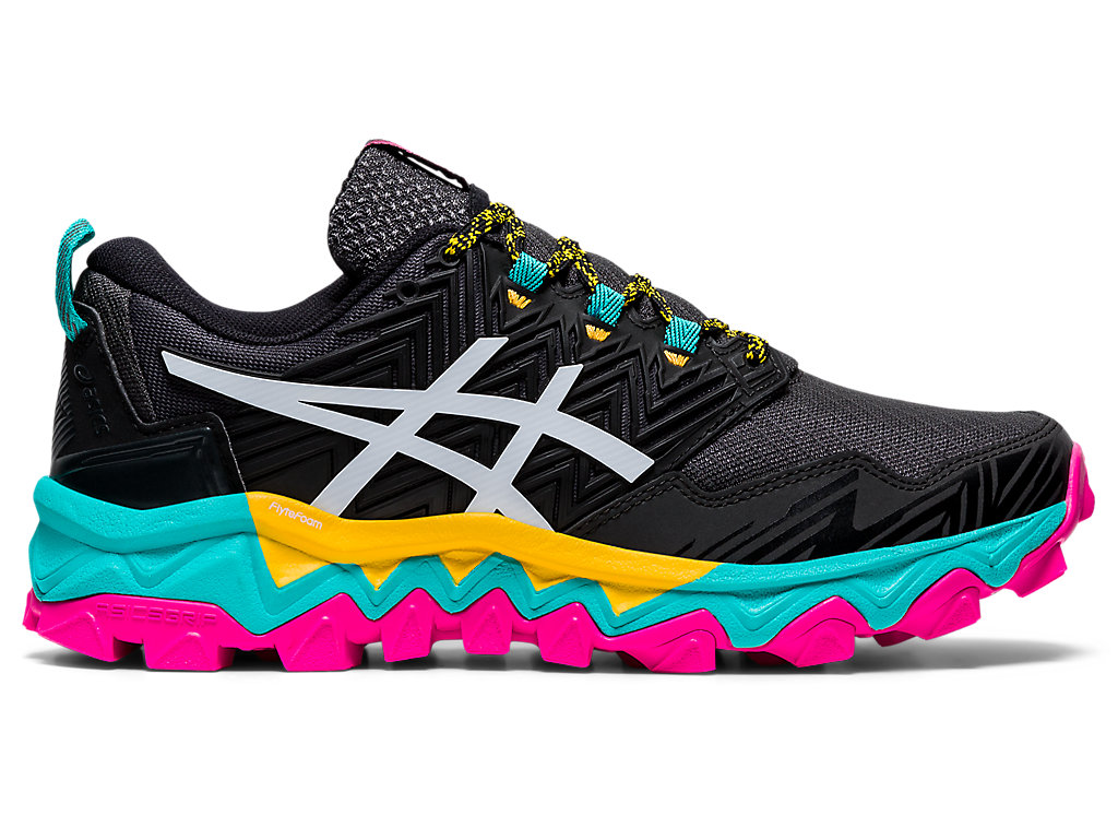 Asics Gel-Fujitrabuco 8 Trailove Bezecke Tenisky Damske Čierne Biele | 8153-FQYJN