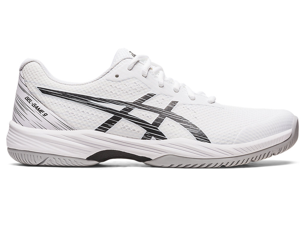 Asics Gel-Game 9 Tenisove Tenisky Panske Biele Čierne | 9250-NXQUC