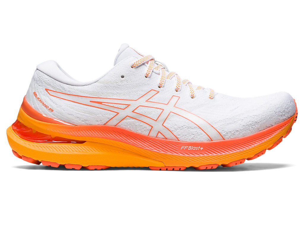 Asics Gel-Kayano 29 Running Shoes Panske Biele Oranžové | 3951-MTKON