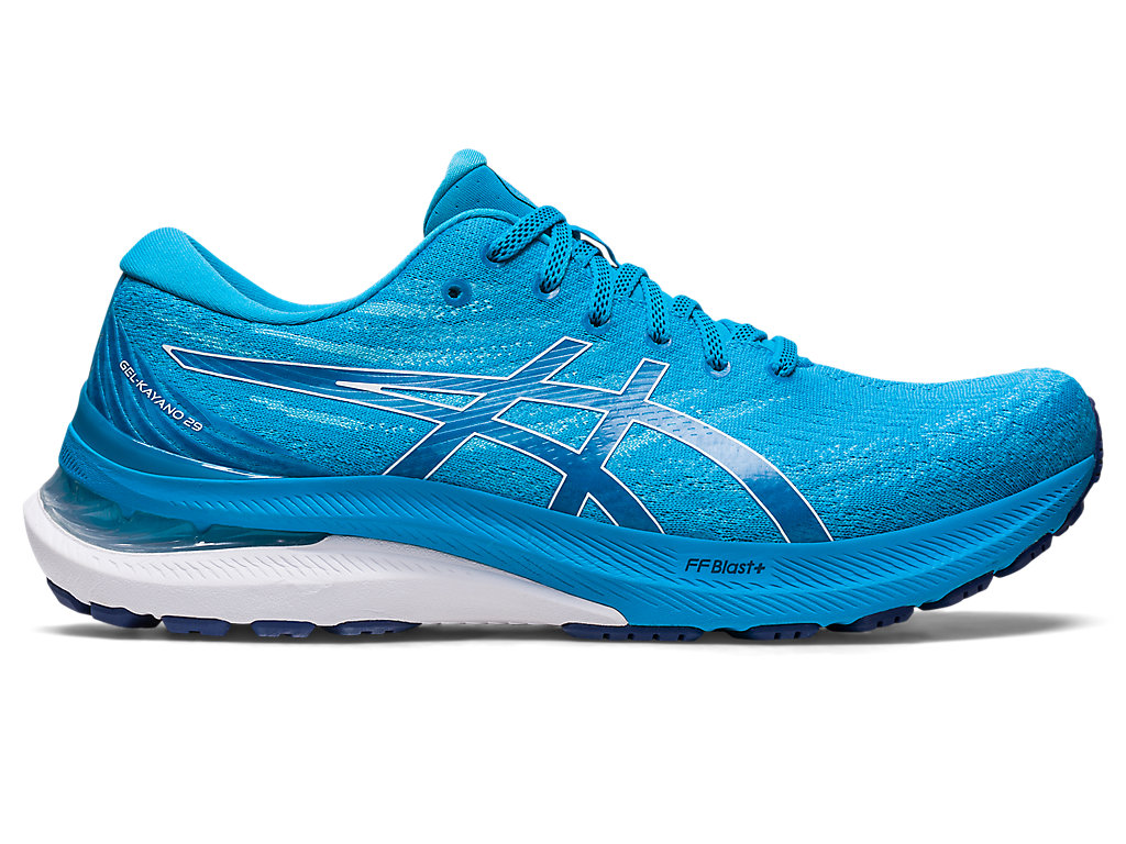 Asics Gel-Kayano 29 Siroke Topanky Running Shoes Panske Modre Biele | 7835-VLUPD