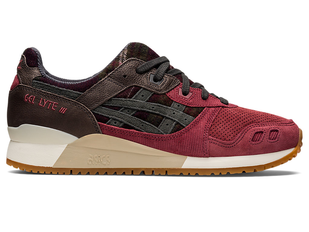 Asics Gel-Lyte Iii Og Sneakers Panske Červené Obsidian Siva | 0948-ELAOX