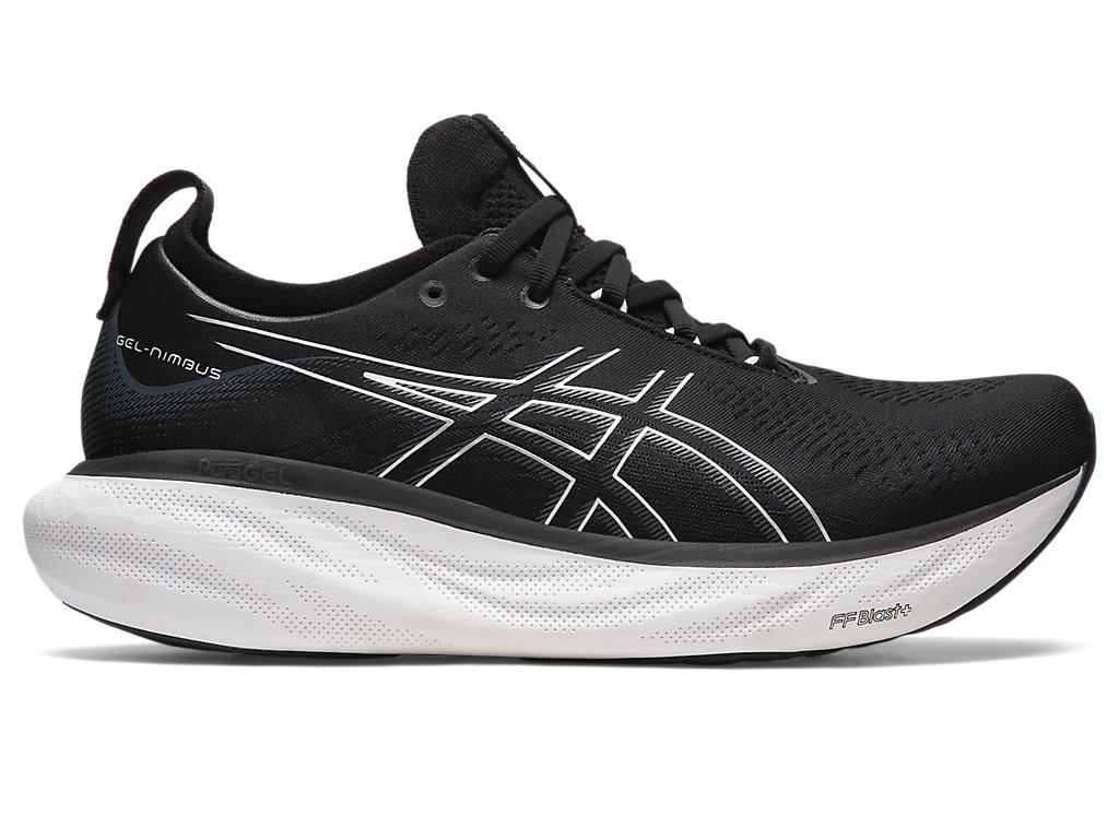 Asics Gel-Nimbus 25 Extra Siroke Topanky Running Shoes Panske Čierne Strieborne | 6728-ACOPI