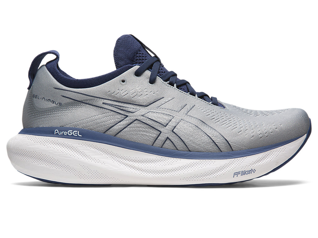 Asics Gel-Nimbus 25 Extra Siroke Topanky Running Shoes Panske Indigo Modre | 7684-WRNTK