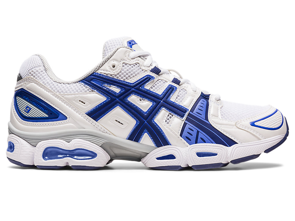 Asics Gel-Nimbus 9 Sneakers Panske Biele Indigo Modre | 9036-SOMBL