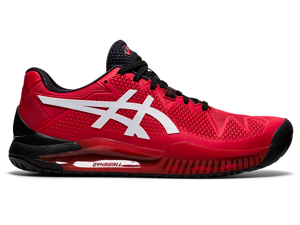 Asics Gel-Resolution 8 Tenisove Tenisky Panske Červené Biele | 2180-DCZUL