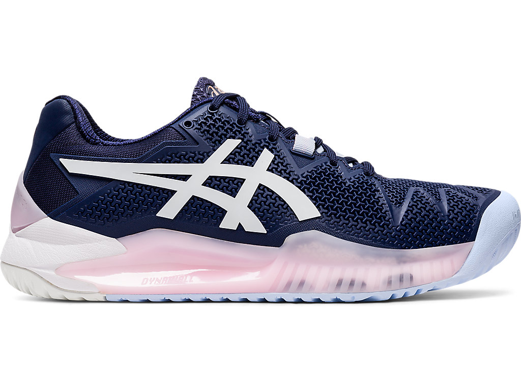 Asics Gel-Resolution 8 Tenisove Tenisky Damske Námornícka Modrá Biele | 9021-XIHPL