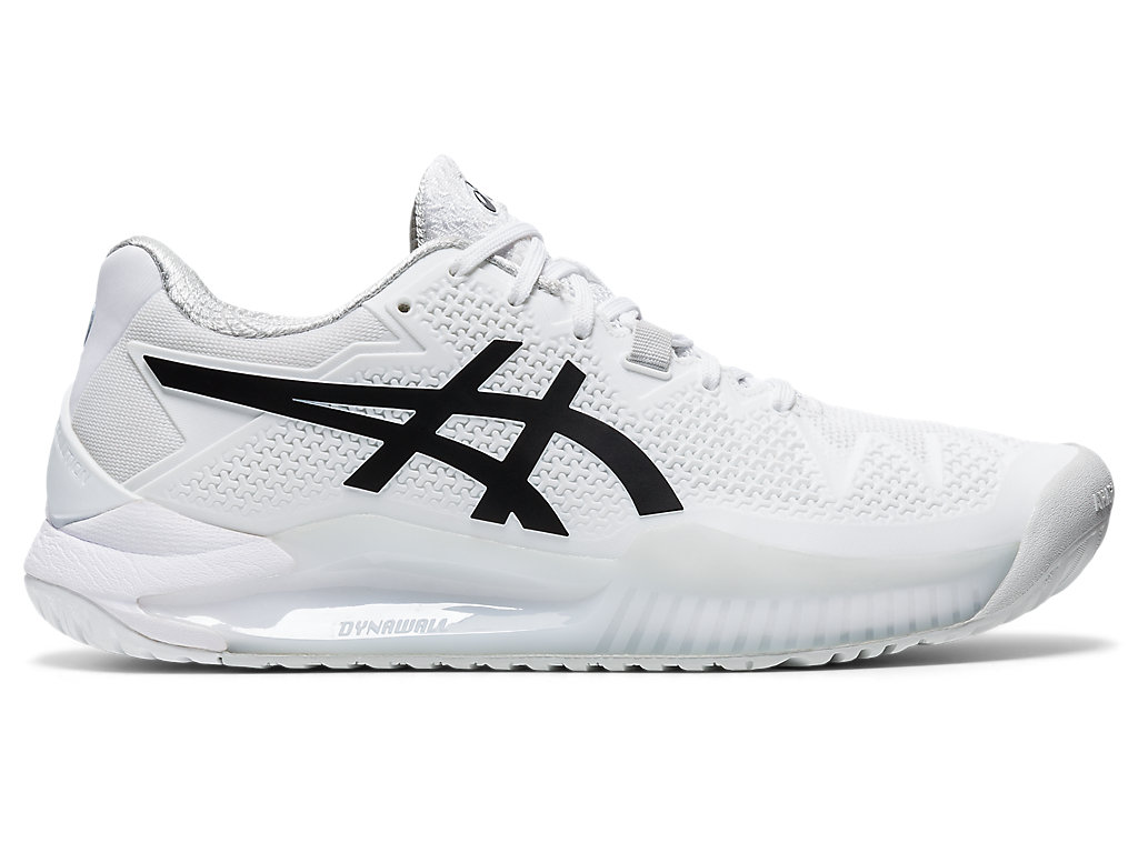 Asics Gel-Resolution 8 Tenisove Tenisky Damske Biele Čierne | 9613-JVXDY