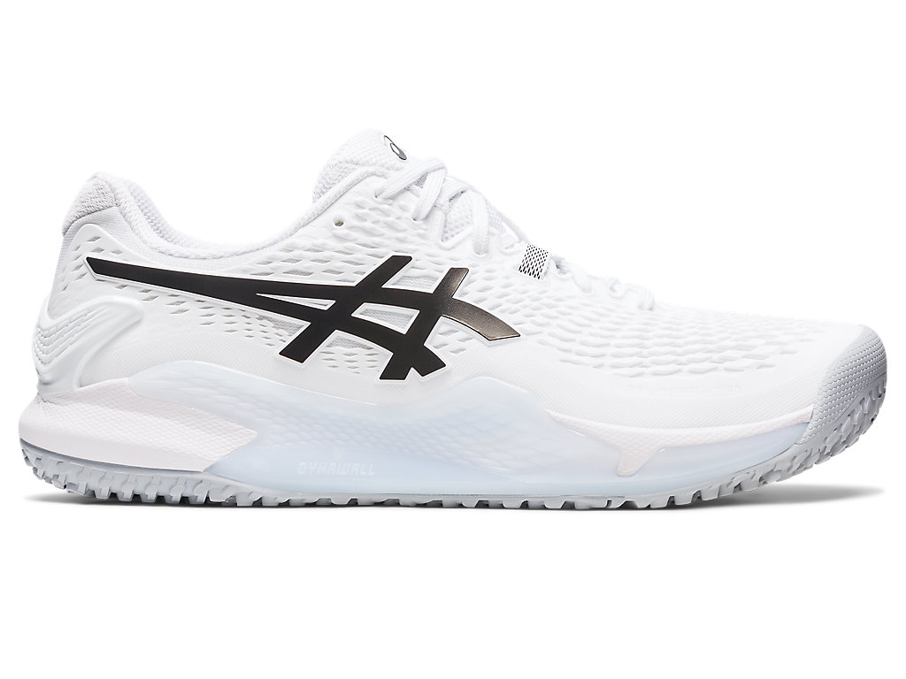 Asics Gel-Resolution 9 Oc Tenisove Tenisky Panske Biele Čierne | 4137-HLFDX