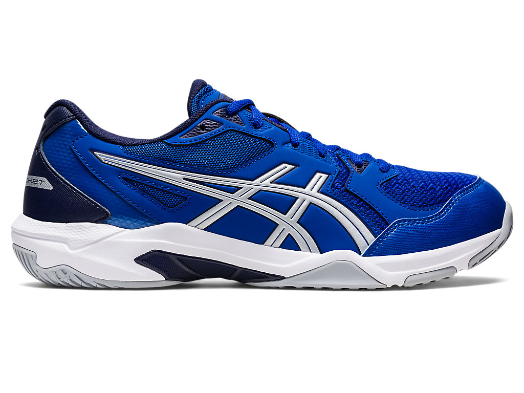 Asics Gel-Rocket 10 (2E) Tenisky Na Volejbal Panske Modre Strieborne | 9345-WLNDZ