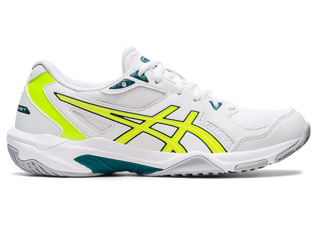 Asics Gel-Rocket 10 Tenisky Na Volejbal Damske Biele Žlté | 9850-EBLKJ