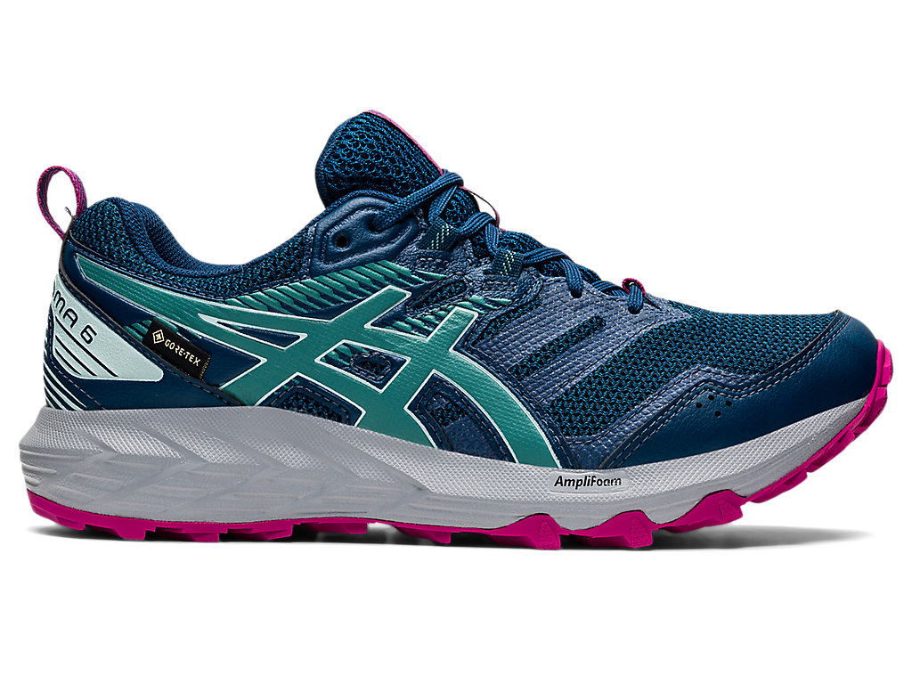 Asics Gel-Sonoma 6 G-Tx Trailove Bezecke Tenisky Damske Modre Olivovo Zelená | 5631-LIUQY