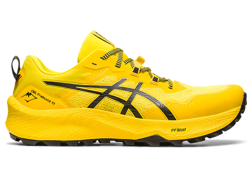 Asics Gel-Trabuco 11 Trailove Bezecke Tenisky Panske Žlté Čierne | 0489-ZSLOA