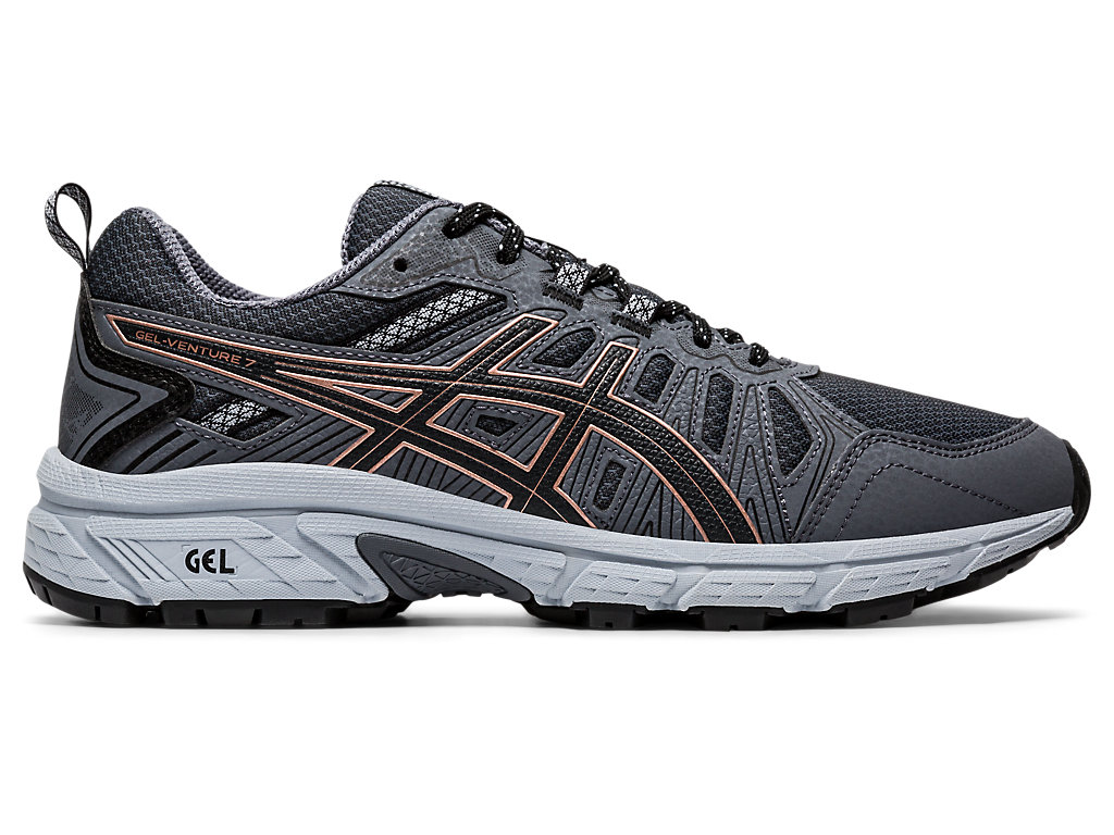 Asics Gel-Venture 7 (D) Trailove Bezecke Tenisky Damske Tmavo Siva | 3497-ORCXW