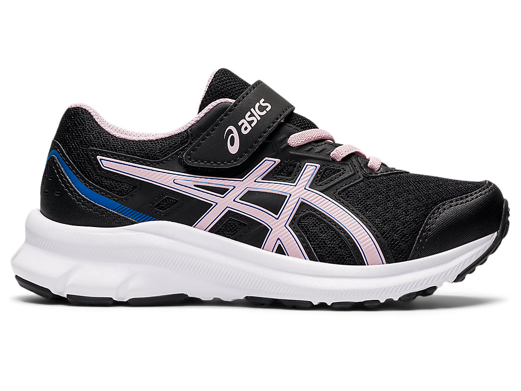 Asics Jolt 3 Pre-School Running Shoes Detske Čierne Ruzove | 6075-JHFPS