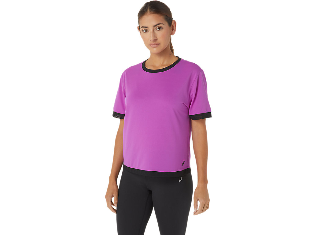 Asics Kate Mesh Sleeve Tricko Damske Nachový | 6015-ZUEKN