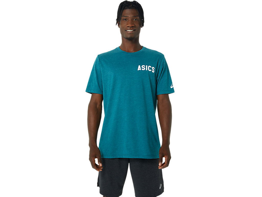 Asics Stripes Sunrise Tee Tricko Damske Tmavo Zelene | 3912-RIQSJ