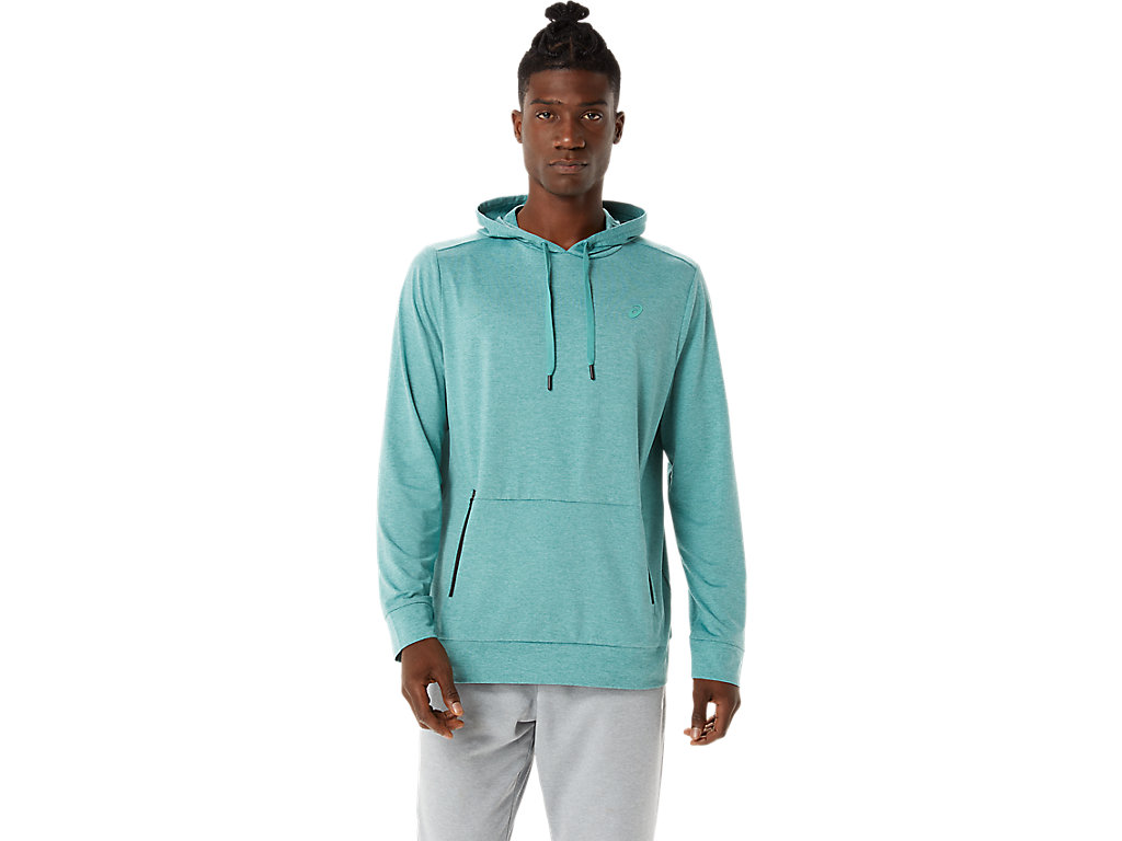 Asics Tech Pullover Mikiny S Kapucňou Panske Olivovo Zelená | 3690-MTIGP