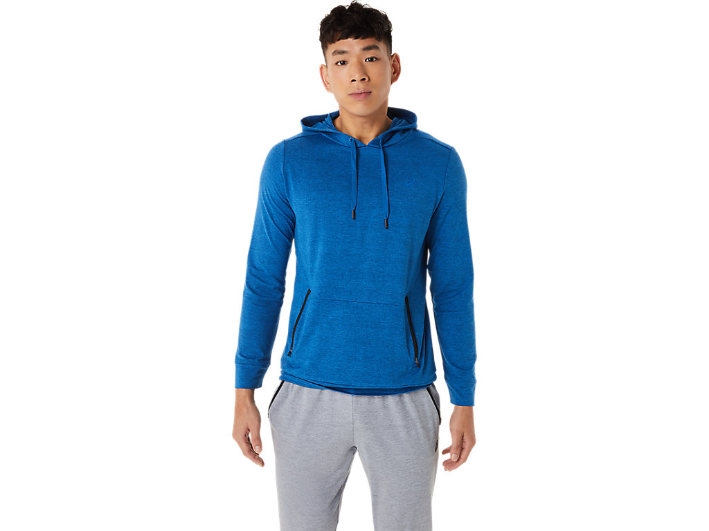 Asics Tech Pullover Mikiny S Kapucňou Panske Modre | 5196-OAESD