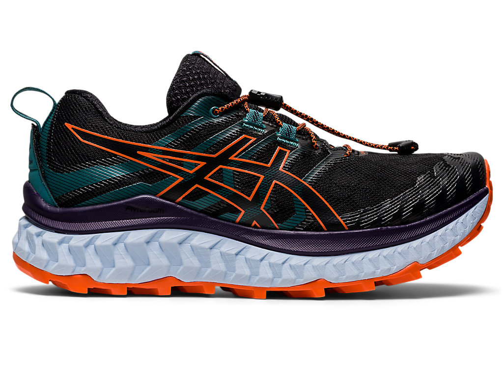 Asics Trabuco Max Trailove Bezecke Tenisky Damske Čierne Oranžové | 2731-UPVXW