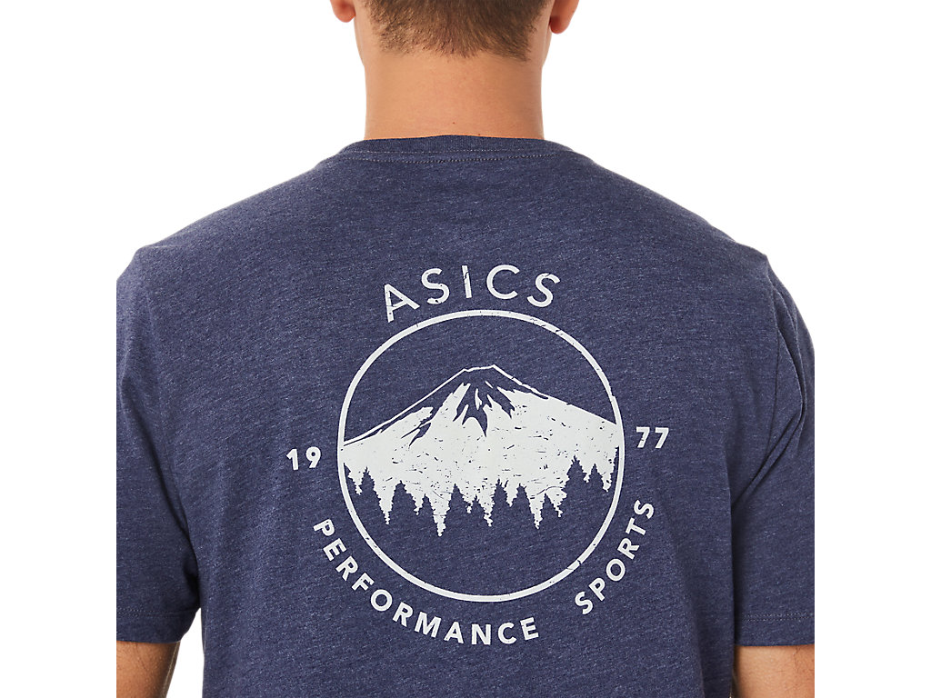 Asics 1977 Mtn Pocket Tee Tricko Damske Námornícka Modrá | 1859-KXCVM