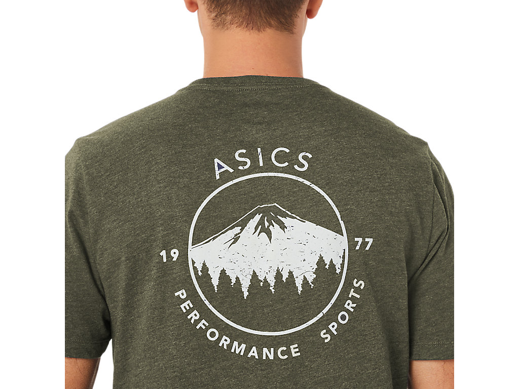 Asics 1977 Mtn Pocket Tee Tricko Damske Olivovo Zelená | 5928-YTRIH