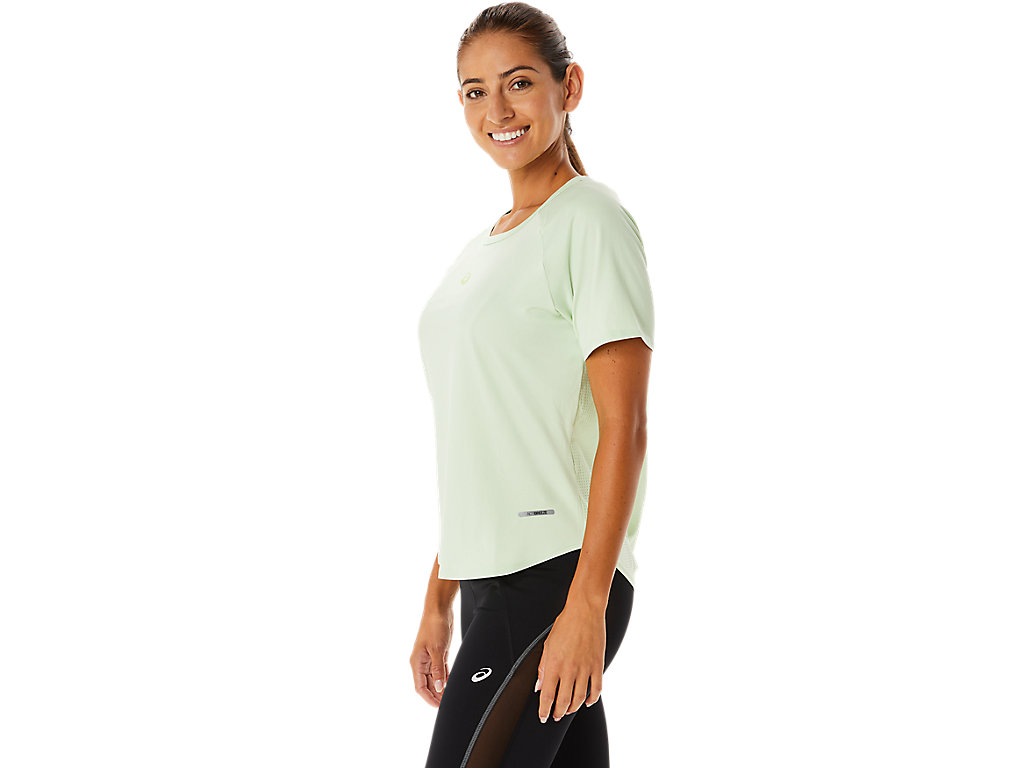 Asics Actibreeze Sleeve Tricko Damske Zelene | 5927-VQUAX