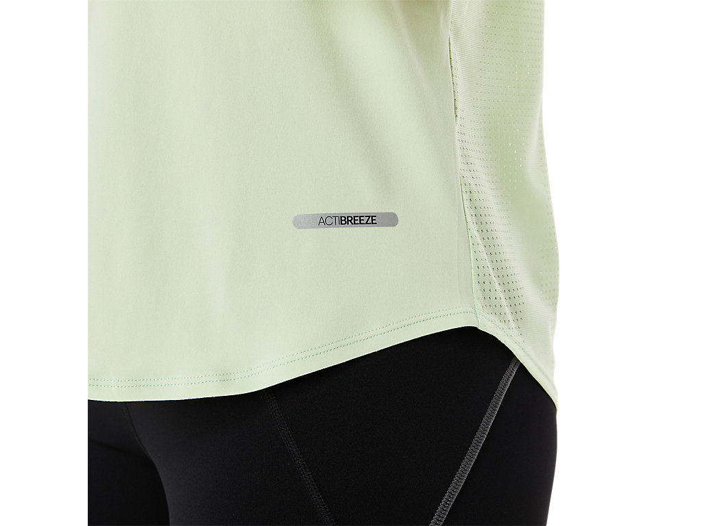 Asics Actibreeze Sleeve Tricko Damske Zelene | 5927-VQUAX