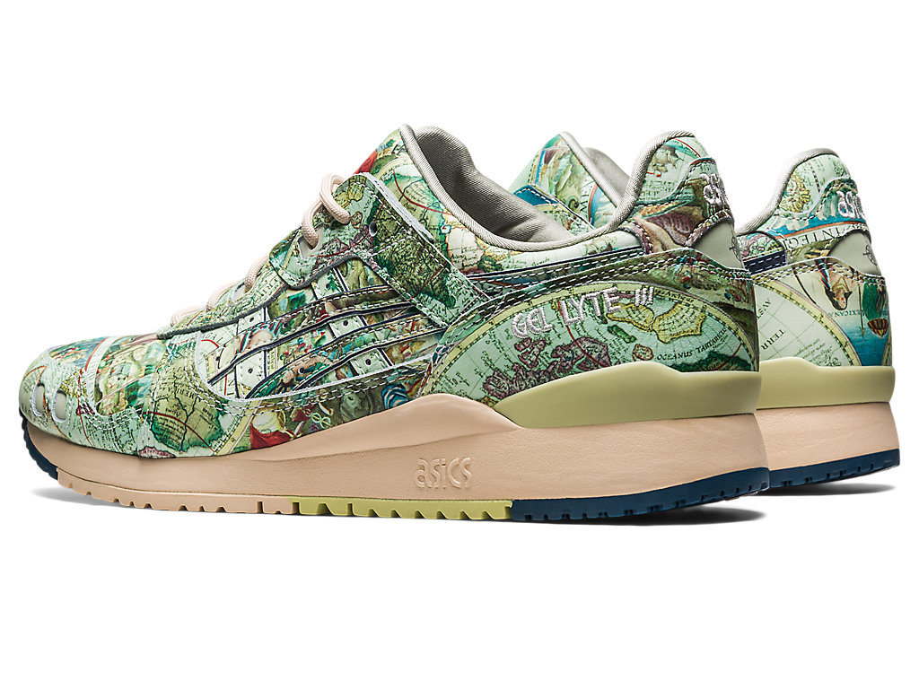 Asics Atmos X Gel-Lyte Iii Og Sneakers Panske Zelene Modre | 2436-NCLPT