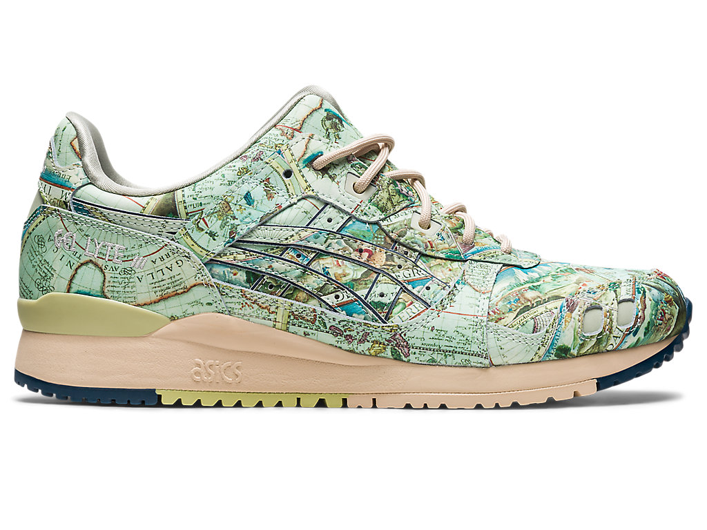 Asics Atmos X Gel-Lyte Iii Og Sneakers Panske Zelene Modre | 2436-NCLPT