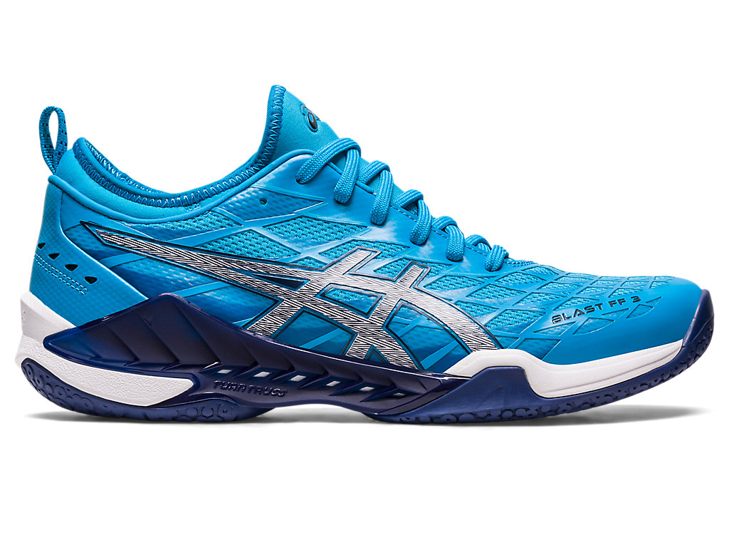 Asics Blast Ff 3 Tenisky Na Volejbal Panske Modre Indigo Modre | 2046-ZOPDS