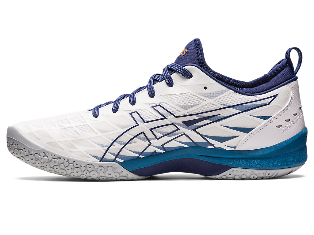 Asics Blast Ff 3 Tenisky Na Volejbal Panske Biele Tmavo | 9087-TOKJN