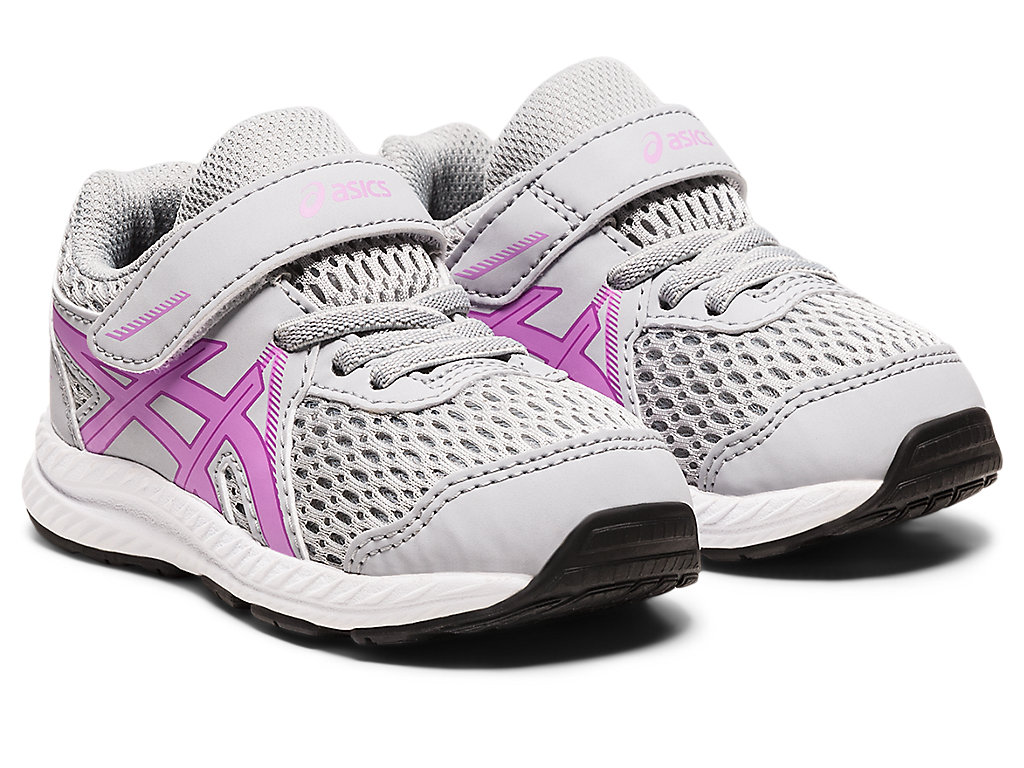 Asics Contend 7 Toddler Size Running Shoes Detske Siva Lavendel | 0394-SDNYW