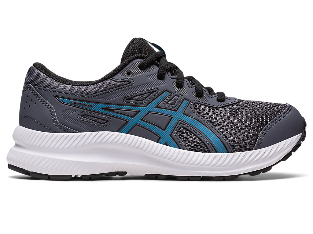 Asics Contend 8 Grade School Running Shoes Detske Siva Modre | 8459-DZHMC