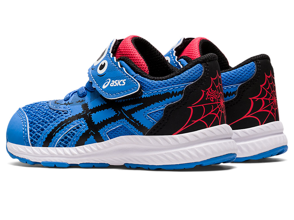 Asics Contend 8 Toddler Size School Yard Running Shoes Detske Modre Čierne | 3486-IKMDZ