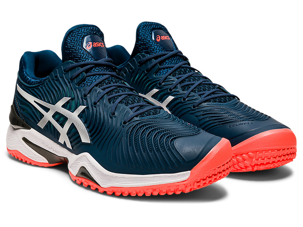 Asics Court Ff 2 Oc Tenisove Tenisky Panske Modre Biele | 8529-VUOSI