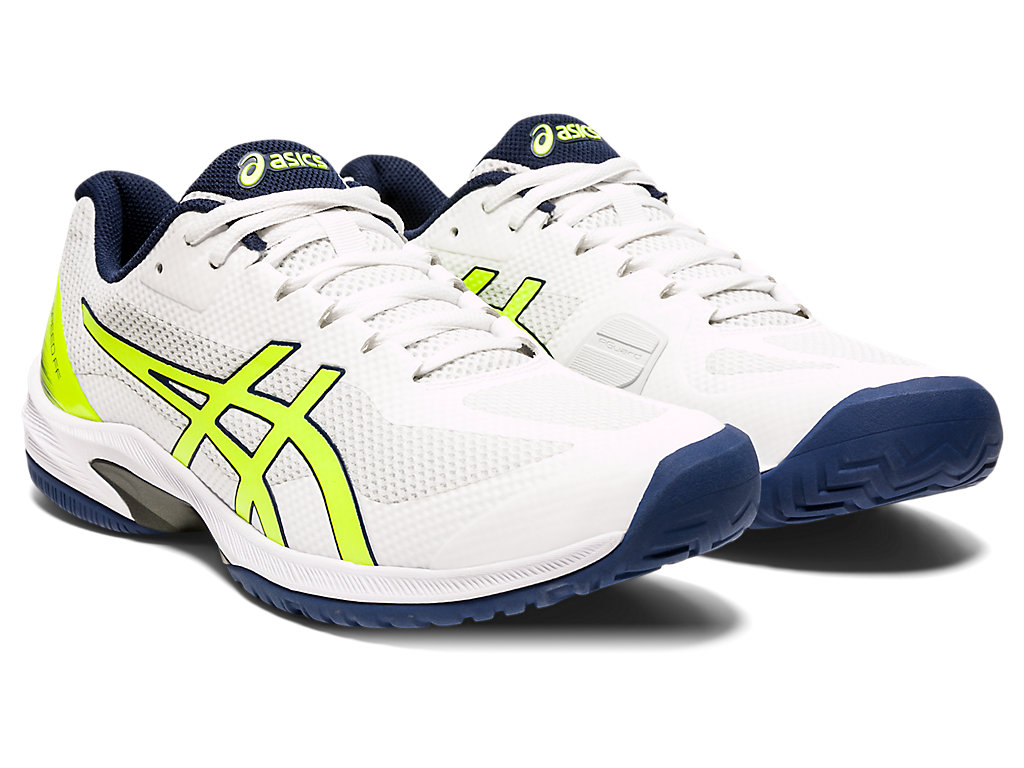 Asics Court Speed Ff Tenisove Tenisky Panske Biele Žlté | 0831-LRYNW