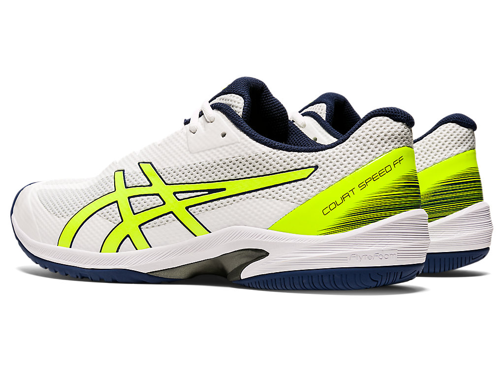 Asics Court Speed Ff Tenisove Tenisky Panske Biele Žlté | 0831-LRYNW