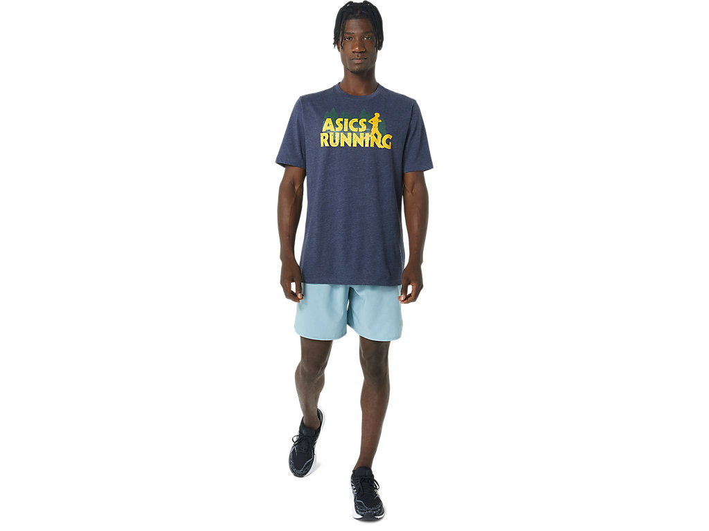 Asics Evergreen Trailove Run Tee Tricko Damske Námornícka Modrá | 8507-CVRWJ