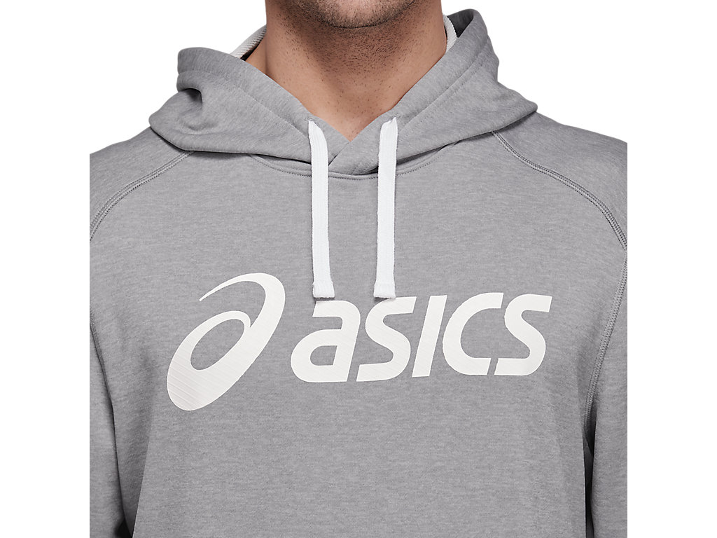 Asics French Terry Mikiny S Kapucňou Panske Biele | 3092-ICLSM