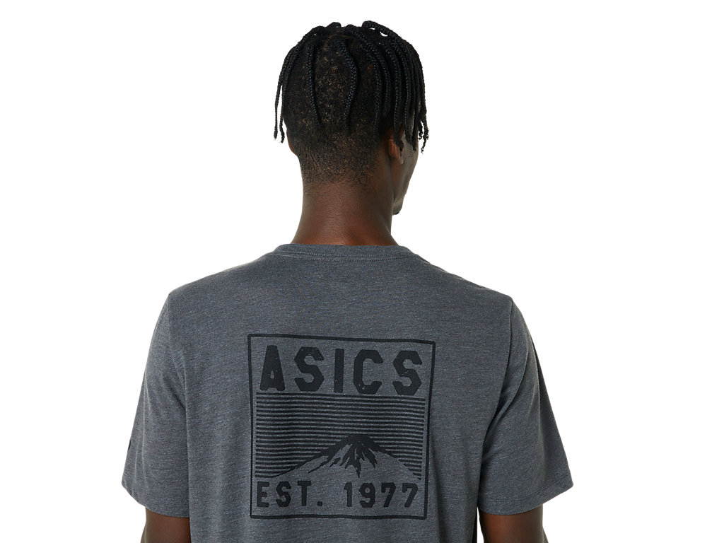 Asics Fuji 1977 Tee Tricko Damske Tmavo Siva | 9675-YUAFT