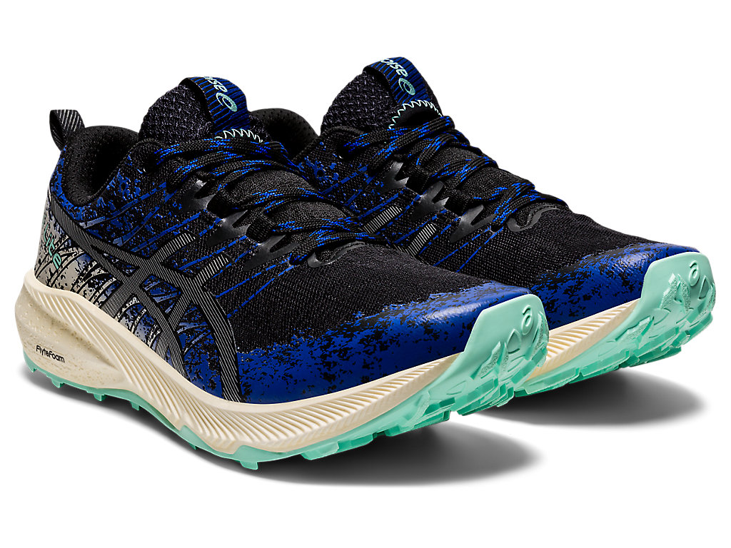 Asics Fuji Lite 2 Trailove Bezecke Tenisky Damske Čierne Strieborne | 3059-PWCZY