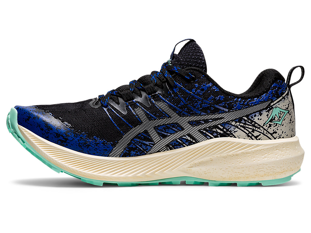 Asics Fuji Lite 2 Trailove Bezecke Tenisky Damske Čierne Strieborne | 3059-PWCZY